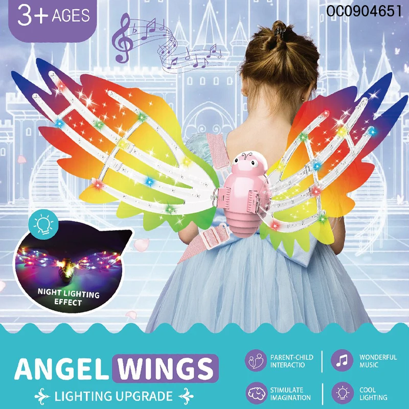 Children's electrical large butterfly wings party electric with moving wings