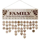 Wood New Wood Hot New Products For 2020 Wooden Calendar Listing Christmas Ornaments Decor Wooden Mdf Wood Decor