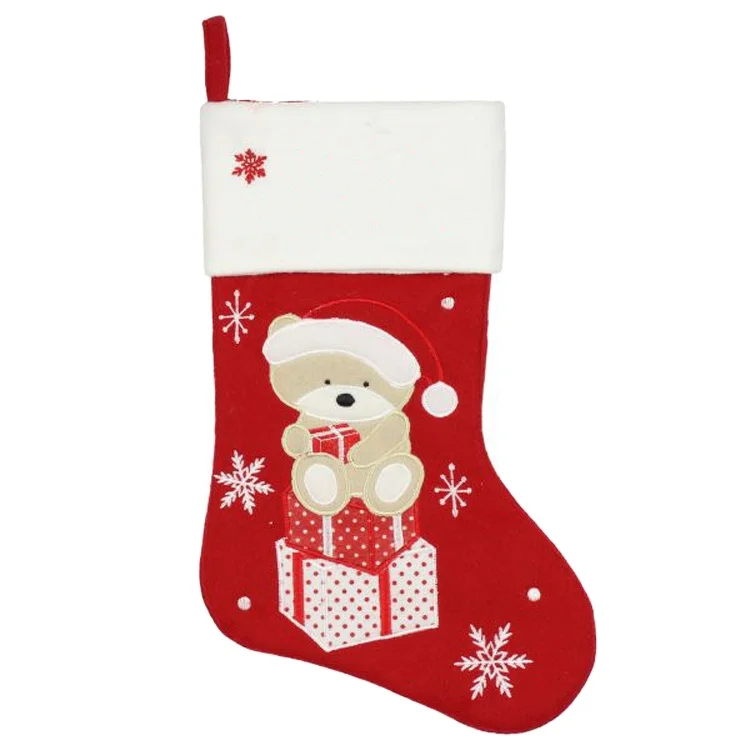 in bulk christmas santa stockings for xmas decorations ornaments