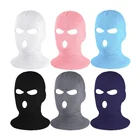 Wholesale A Knit Ski Mask Custom Designer Neon Balaclava 3 Hole Ski Mask