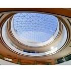 Building LF Prefabricated Glass Dome Structure Building
