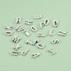 Pendant Trendy Polishing Stainless Steel Initials Diy Pendant Charm 26 Letters Necklace
