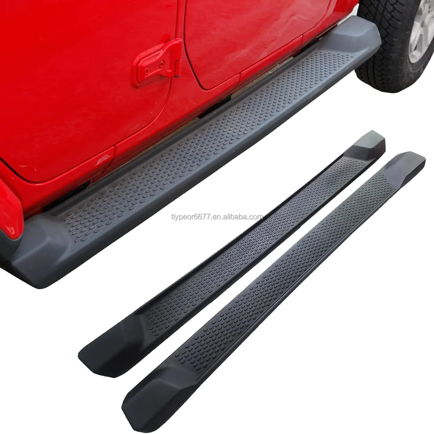 product side step running boards for 2018 2024 jeep wrangler jl suv exterior accessories foot step pedal auto body parts-3