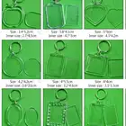 Key Photo Insert Keychains DIY Blank Acrylic Keychains Key Chains Insert Photo Plastic Keyrings Choose Shapes 500pcs