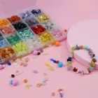 Stone Beads Stone Beads 1200 Pcs Irregular Premium Stone Beads Kit Natural Chip Stone Beads For Jewelry Making