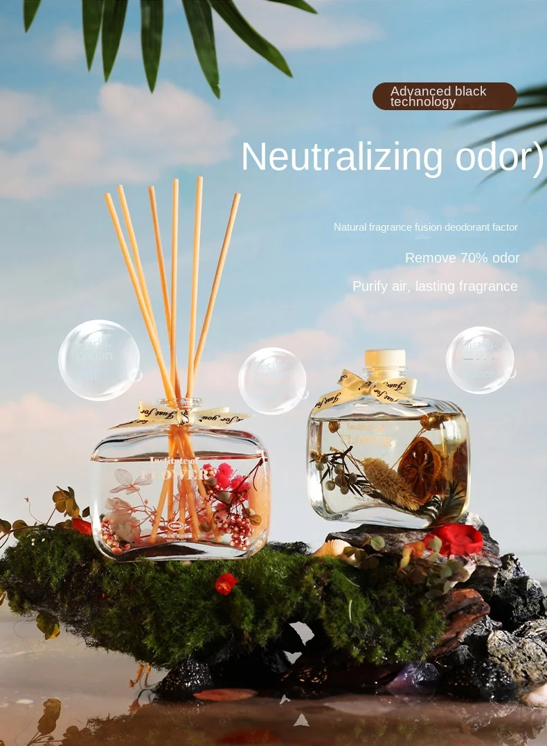 Home Fragrance Liquid Air Fresheners Private Label Aroma Reed Diffuser