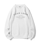 Crewneck New Arrival Oem Custom Logo Men's Crewneck Blank Pullover Sweatshirt Manufacturer Sports Plain Sweatshirt