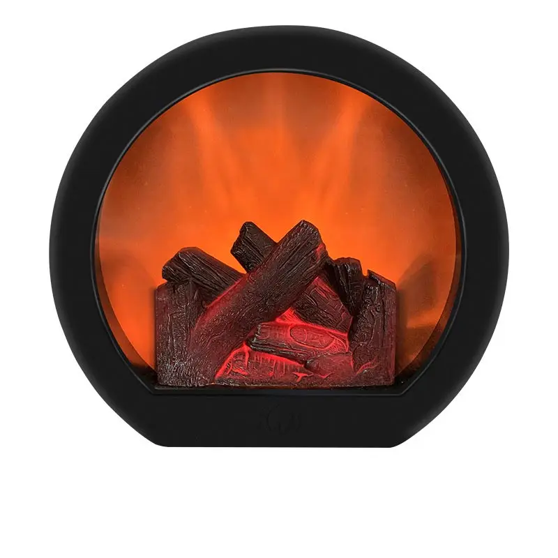 Led Light Lantern Flame Effect Flickering Lamps Simulated Fireplace