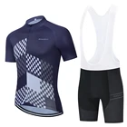 Uniforms Custom Unisex Cycling Jersey And Bib Shorts Set Wholesale Cycling Uniforms Quick-Drying Cycling Shirt