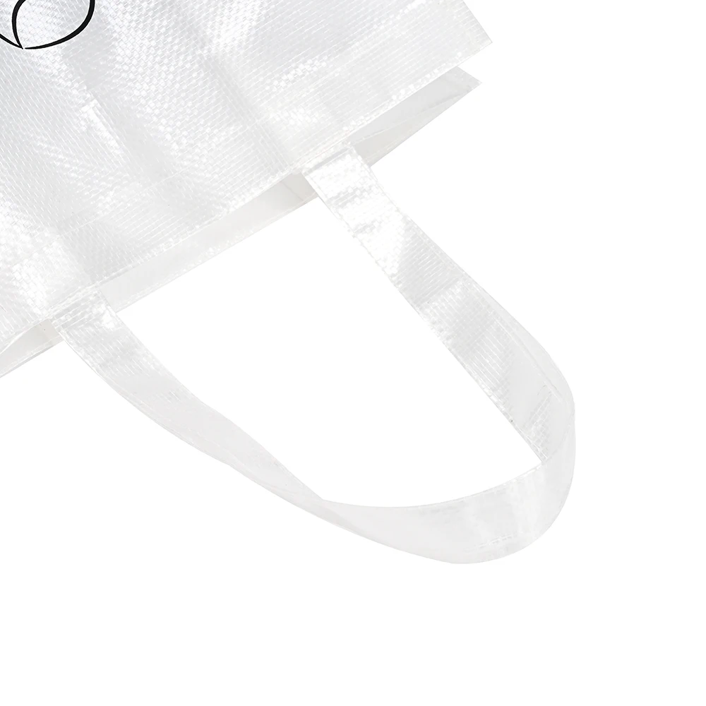 Custom Eco-Friendly Reusable Grocery Bag Recycled PP Woven Shopping Tote Bag Waterproof Durable Logo Laminated Durable Screen supplier