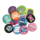 Badge Name Badge VastGifts Factory Custom Kids Tinplate Safety Pin Badge Button Metal Custom Badge For Bag