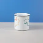 Enamel Mug Wholesale Custom Logo White Blanks Camping Enamel Sublimation Mug