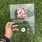 Custom Wall Art Tik Tok Music Sign Anniversary Song Plaque Custom Gift Acrylic Spotify Plaque