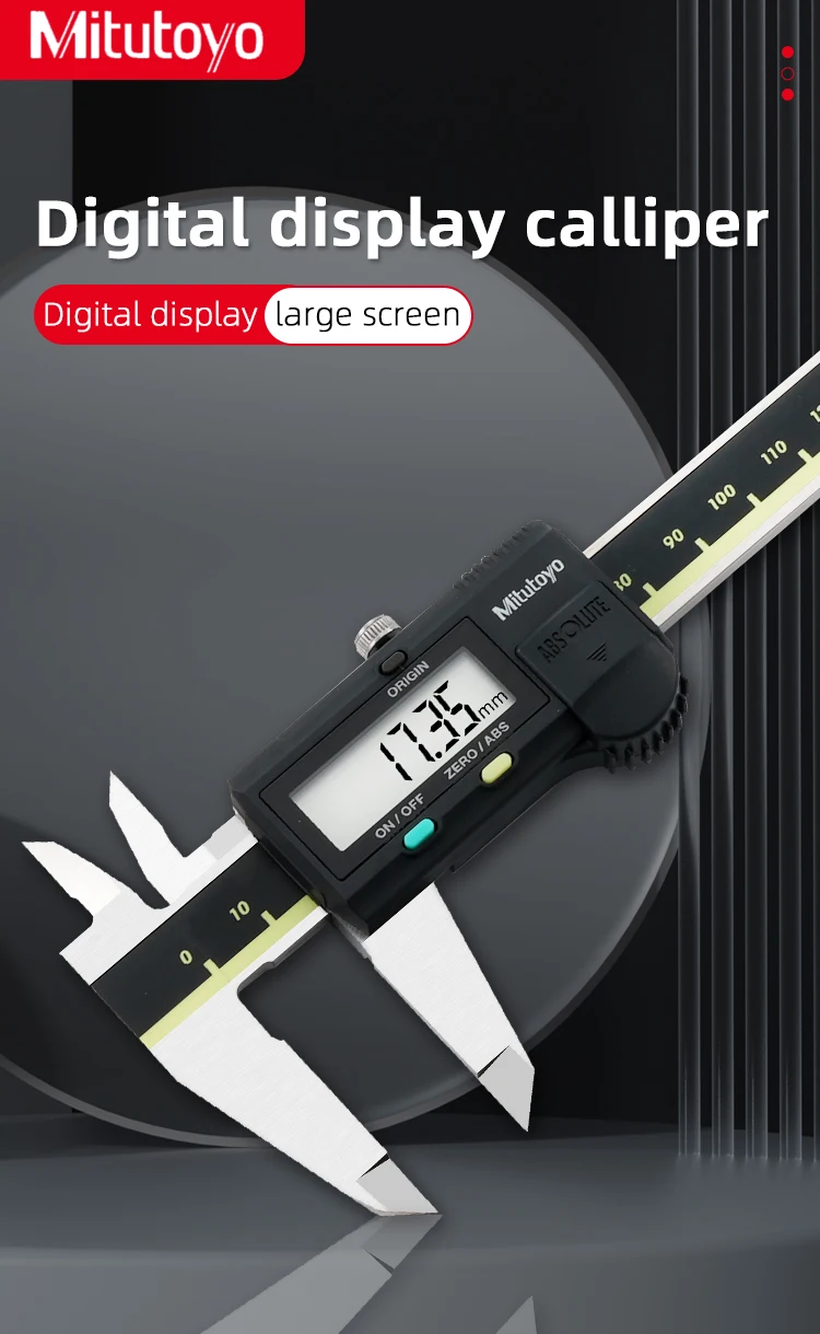 Japanese Mitutoyo Digital Vernie Caliper Electronic Vernier Caliper