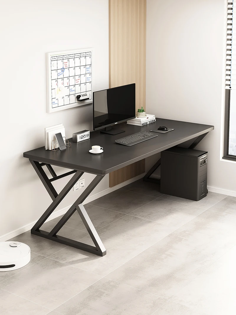 Modern Metal Frame Office Writing Gaming Study Work Computer Table Desk