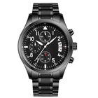 Watches Factory Price Fashion Auto Date Round Luxury Quartz Watches Men Wrist