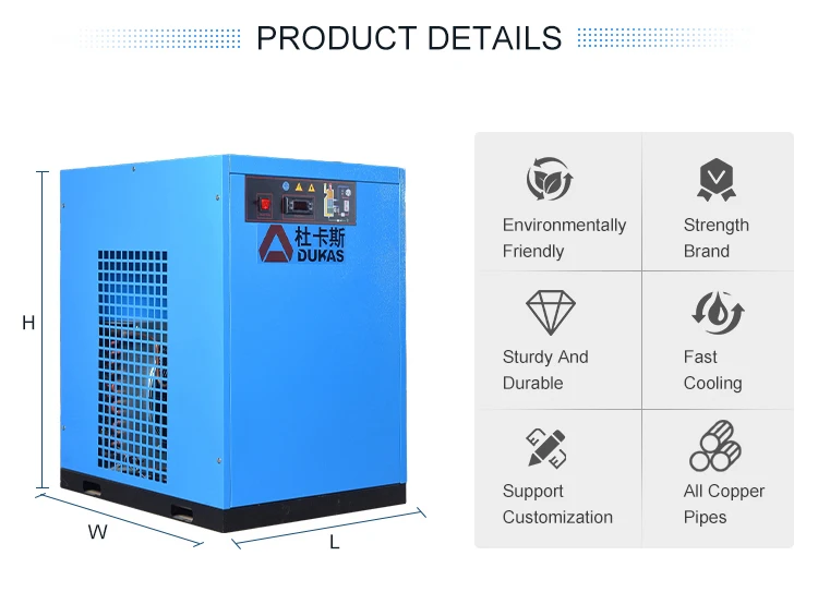 Air Compressor, M3/Min, 220V, 1Nm³ - detail 8
