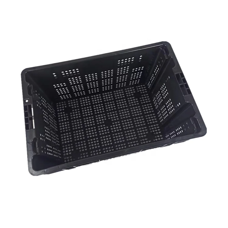 Manufacturer Wholesale Durable Storage Container Plastic Vegetable Crates factory