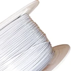 White China Factory Direct White Or Black Single Core Nose Bridge Wire For Disposable Face Cloth Material