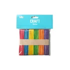 Sticks Wood Sticks Of Different Colors For Ice Cream And Kids Craft Of Wood Made