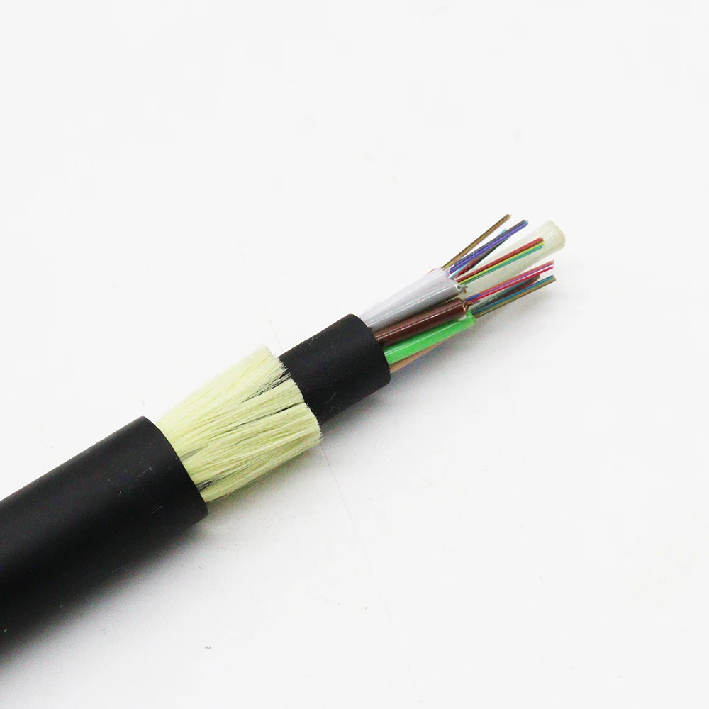 Adss 48cores Outdoor Sm9/125 Adss Cable Optico 48 Core Aerial Adss Double  Jacket Self-supporting Fiber Optic Cable - Buy Cable Optique Cavo Ottico  Cable Optico 48 Core Fiber Optic Cable,Optik Kablo