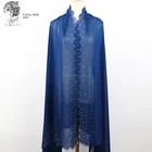 Scarf 2021New Wholesale Customized Good Quality African Big Shawl And Scarf Muslim Hijab For Women