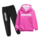 Boy's Tracksuit Pullover Hoodie Jogging Pants Set 2 Pieces Sweatsuit For Joggers Suits Set