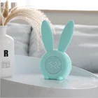 Clock Alarm Clock Cartoon Sleep Training Rabbit Digital Alarm Clock Children Funny Clock Night Light