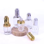 Glass Bottles 50ml 60ml 2 Oz Clear Glass Bottles With Medical Dropper Industrial Use