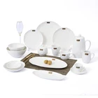 Plates Dinner Professional Manufacture Cheap Plates Sets Dinnerware White Full Dinner Set