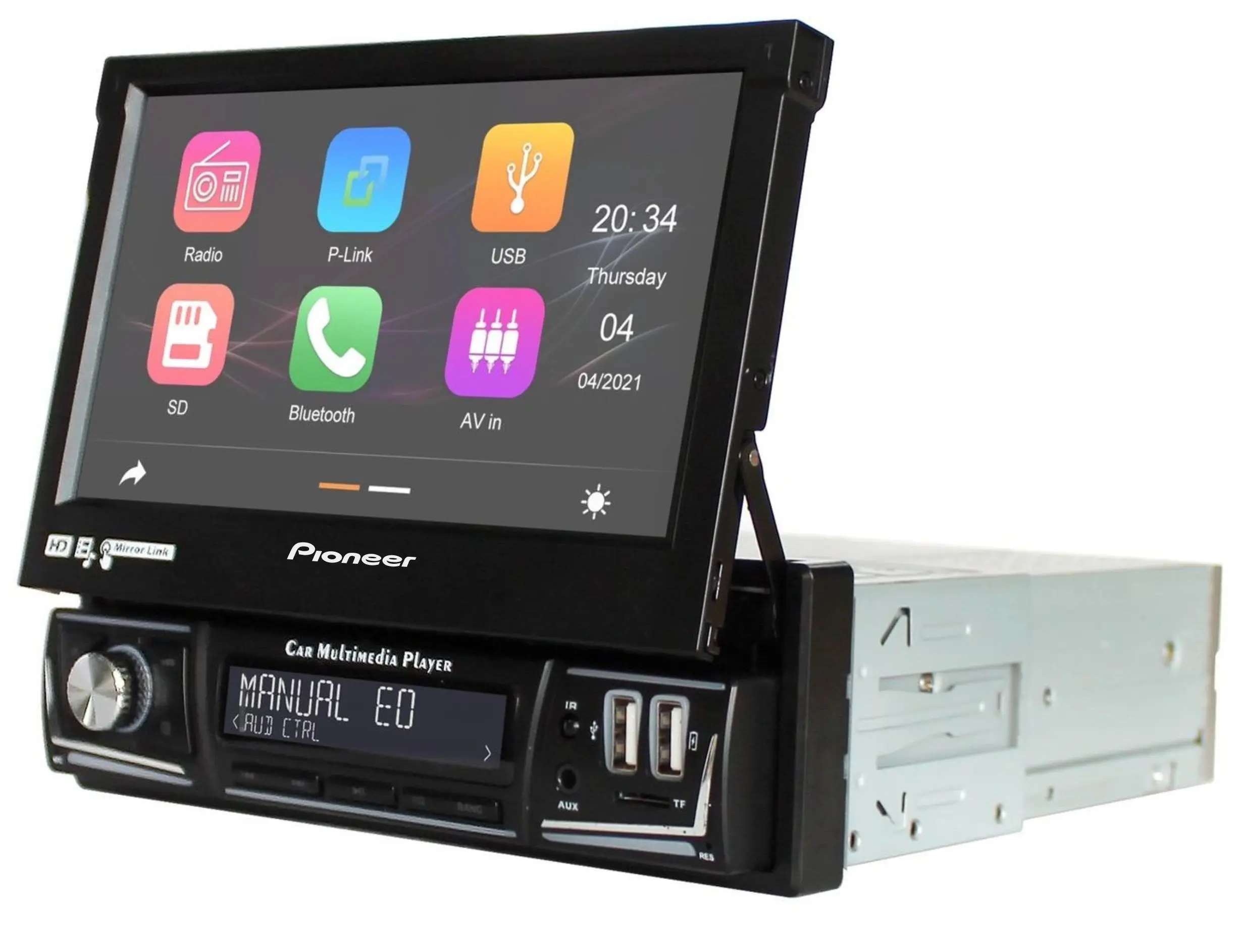 Pioneer Single Din Inch Touch Screen Indash Android System Car Radio