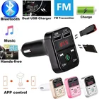 Fm Transmitter B2 Car MP3 Player Handsfree Call 2.1A USB Charger Car Wireless FM Transmitter