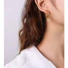 Earrings Hot Sales Detachable 18k Gold Plated Titanium Steel Trendy Earrings Dangling Earrings