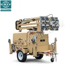 Led Light Led Mining Site Portable LED Light Tower Generator With High Mast