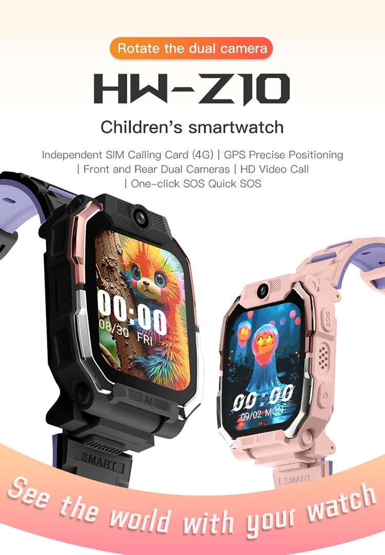 1 HW-Z10 kids smartwatch