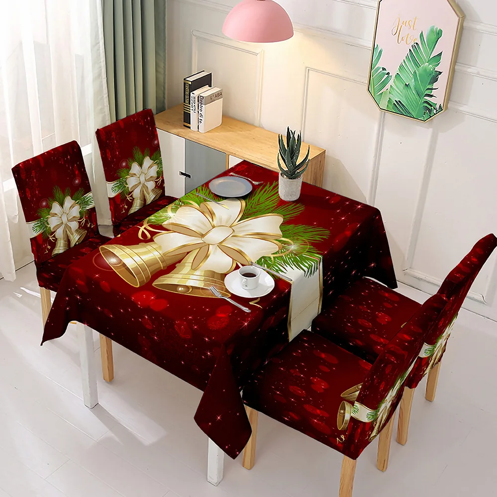 christmas dining room chair covers