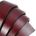 Leather Belt Hot-sale Genuine Leather Strap Leather Without Ratchet Belt Without Buckles Strap Belt