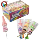 Lollipop Marshmallow Candy Halal Ice-cream Shape Hamburger Shape Marshmallow Lollipop Candy