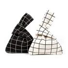 Bag Hand Good Designed Change Bag Reusable Cotton Wrist Bag Fashion Cotton Hand Bag