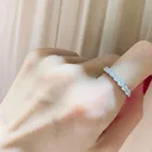 Good Gold Eternity Gold Factory Sale Good Quality 18K Real Gold Eternity Natural Diamond Engagement Ring