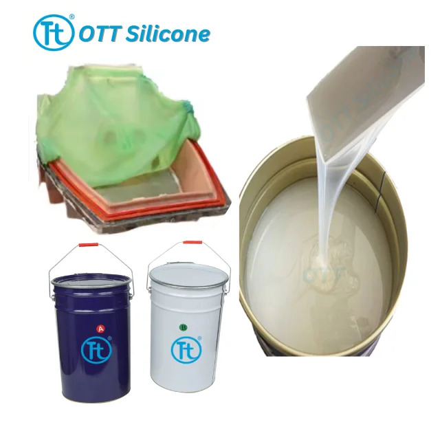 Brushable/Spray Silicon Flow Liquid Silicone For Reusable Vacuum Bagging Making RTV-2 Silicone Rubber