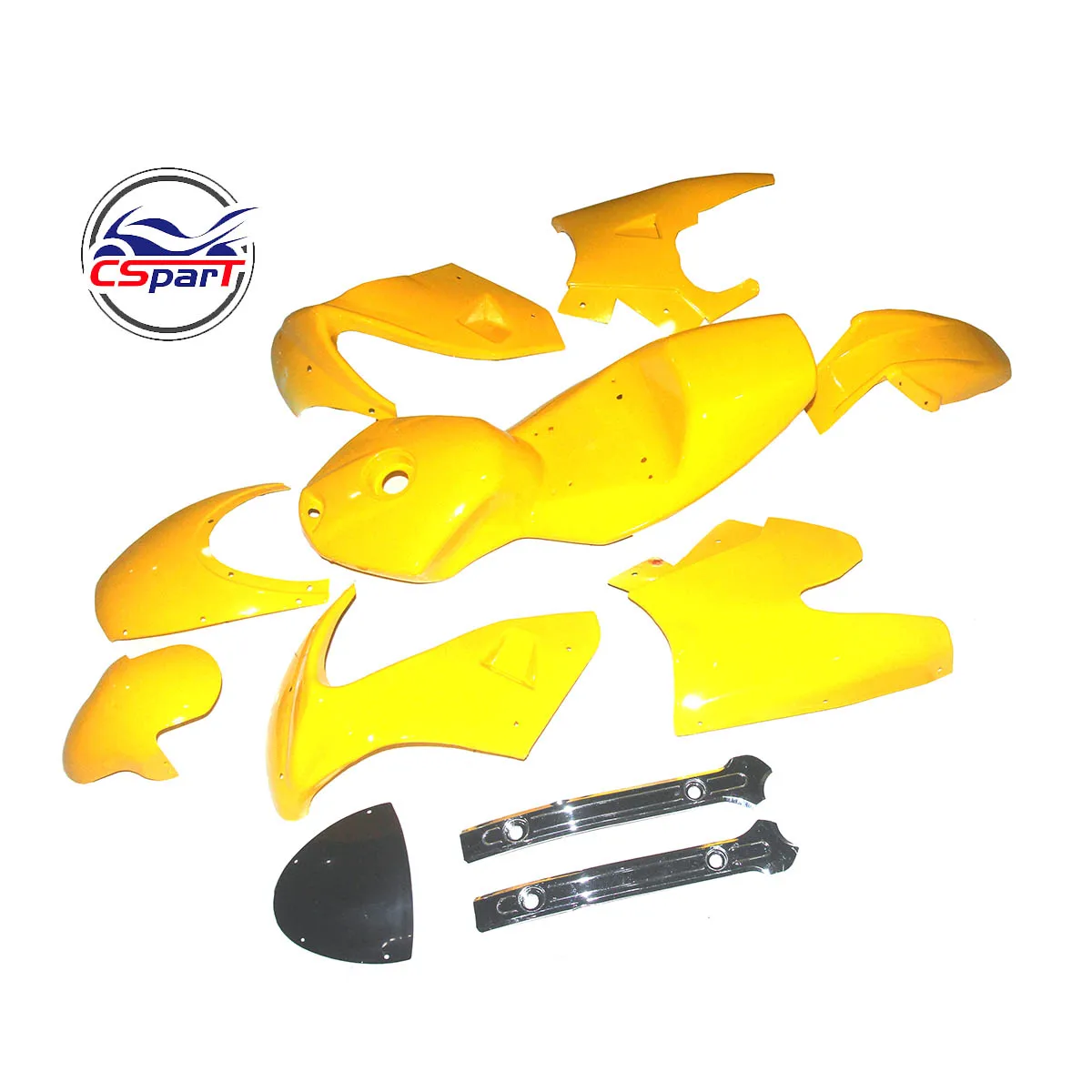 Plastic Fairing Kit Fender Plate Guard Cover For Mini Moto Pocket Bike