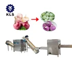 Peeling Machine KLS Automatic Onion Cutting And Peeling Machine Onion Peeling Processing Line