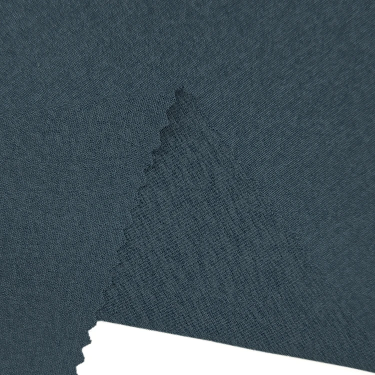Soft Slid Knit Fabric 90 Recycled Polyester 10 Spandex Material Single Jersey Fabric for T-shirt 190 GSM supplier