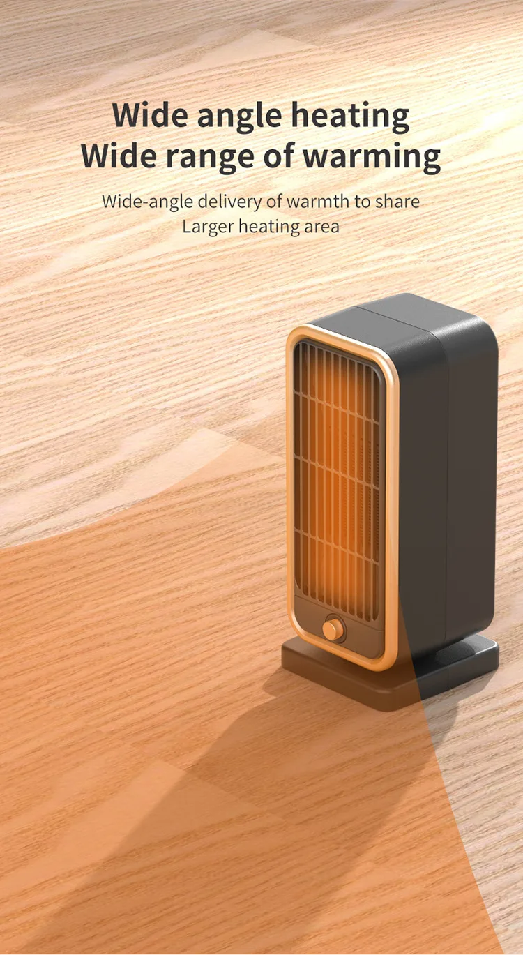 Lightweight Portable Heater, 500 W, Plastic - detail 10