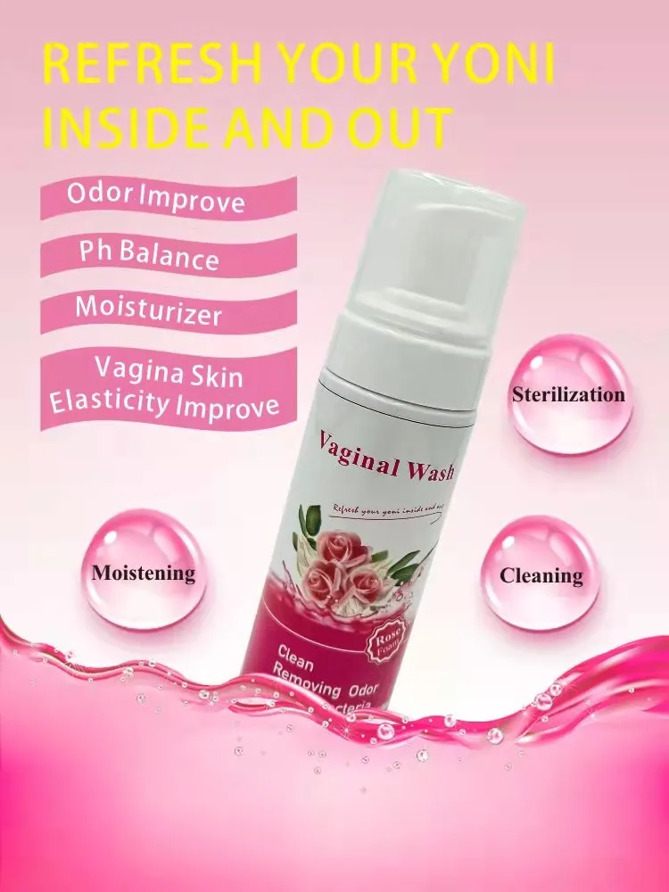 Hot Selling Private Label Vagina Wellness Product Foam Organic Intimate