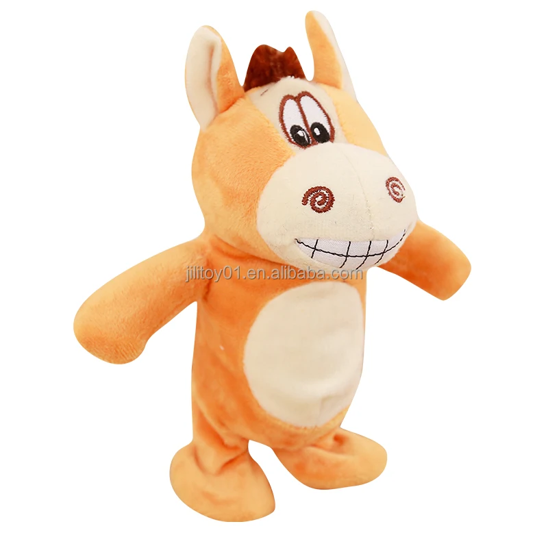 christmas donkey plush