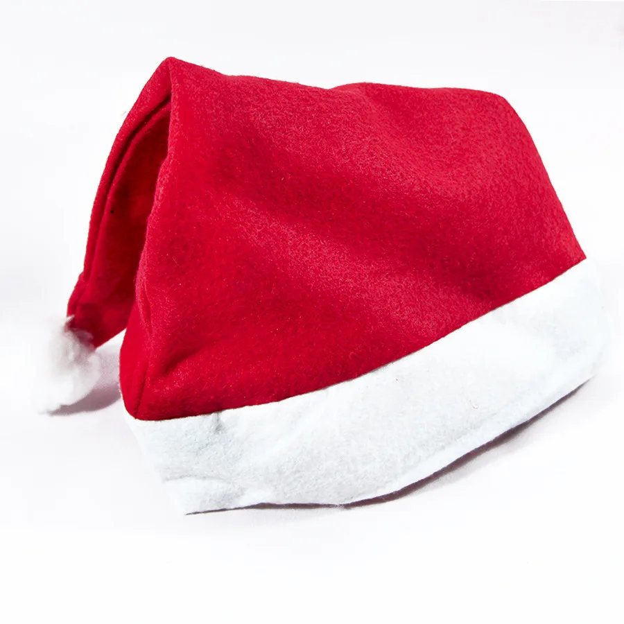 L022 Holiday Hat Santa Claus Christmas gift Plush Merry Christmas Children Adult Classic Santa Claus Christmas Hat