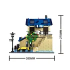 Toy Building Blocks 1298Pcs The Rural Villa Model Building Blocks Set House Toys For Children Legoing