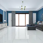 Floor Ceramic Snow White Marble Effect Polished Glazed 60x60 Wall Floor Ceramic Porcelain Tile